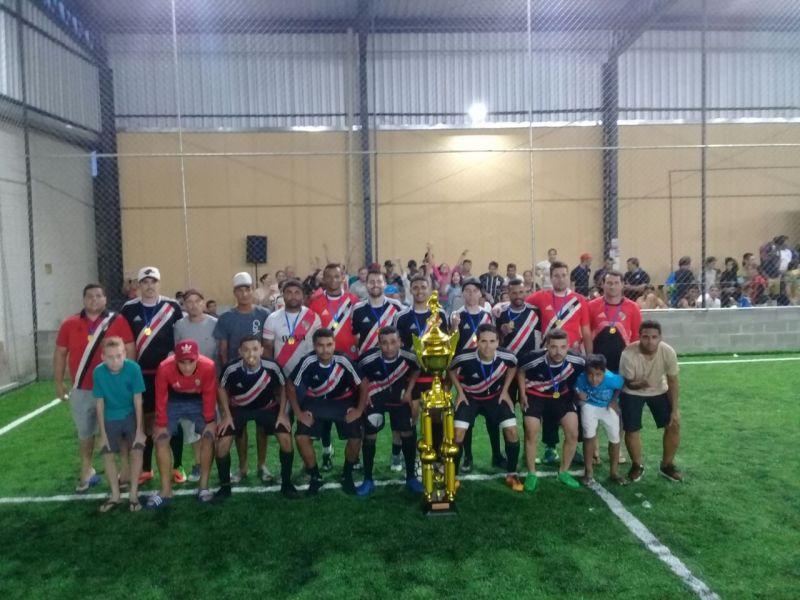 A EQUIPE DO RIVER FOI A GRANDE CAMPEÃ DO 1º TORNEIO DE FUTEBOL SINTÉTICO NA ARENA MAUÁ SPORTS.
