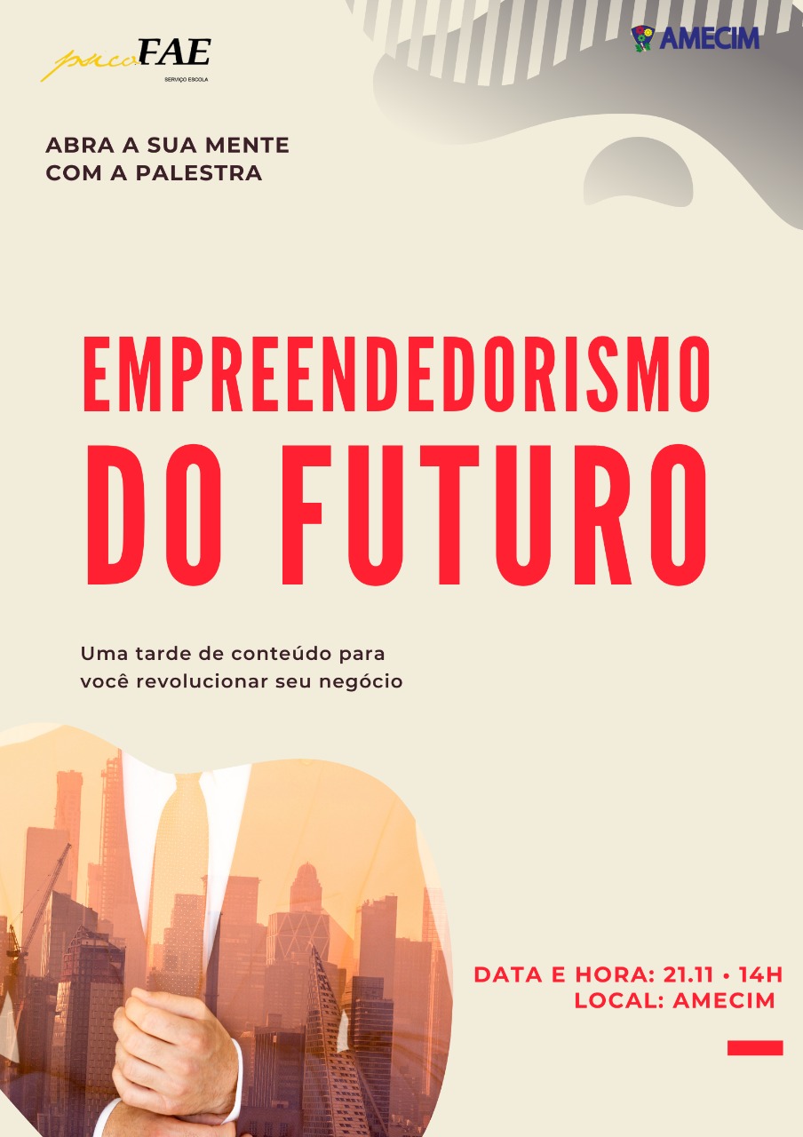 Palestra sobre Empreendedorismo